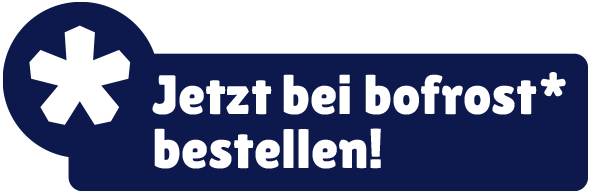 Onlinebestellung und Lieferung über bofrost*